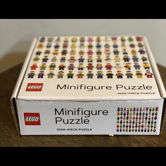 NEW 2020 LEGO Minifigure 1000 Piece Puzzle 25x20 SEALED activity - Picture 3 of 6